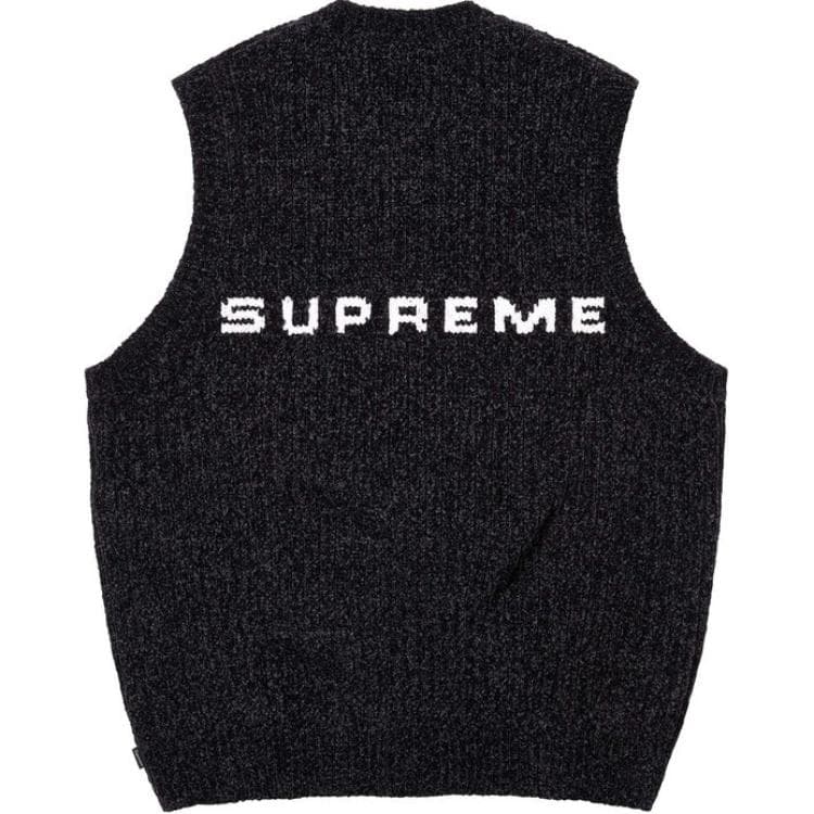 Supreme Chenille Sweater Vest