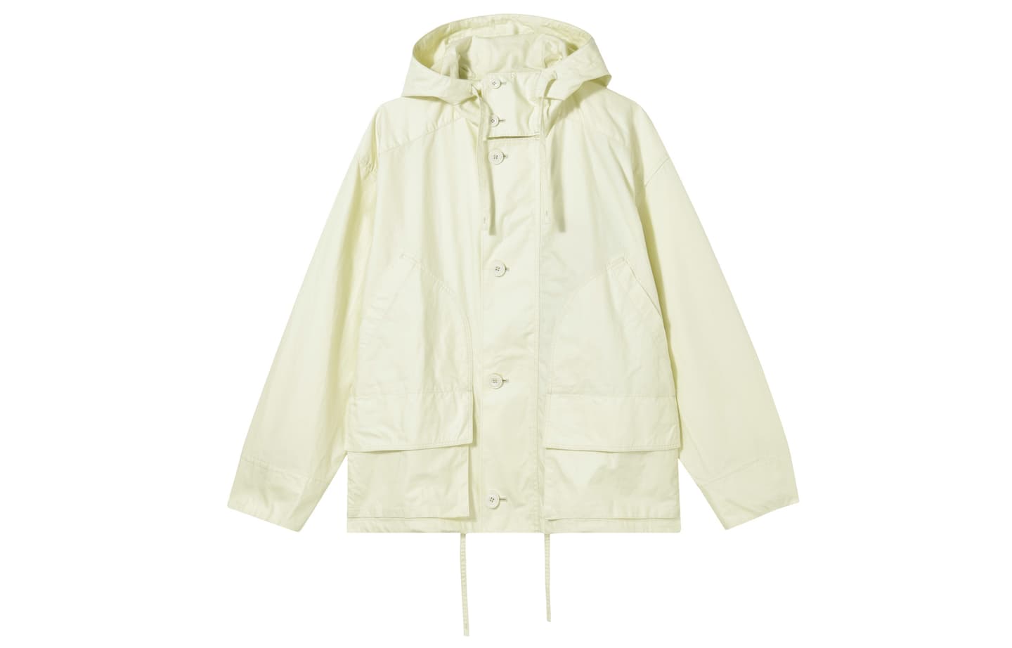 UNIQLO U Series Hooded Jacket Light Beige