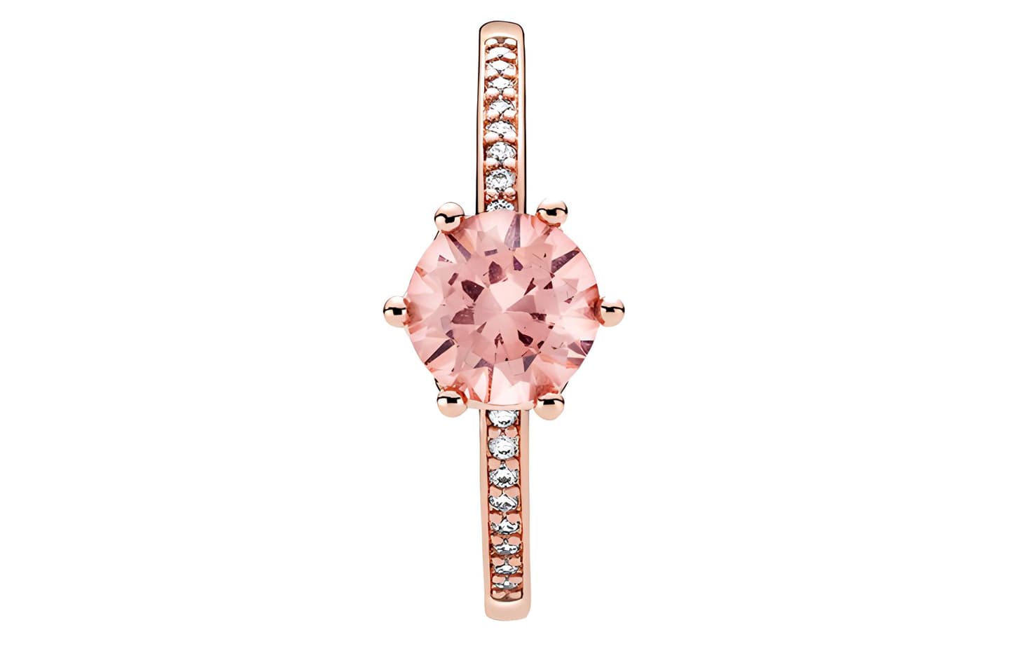 Pandora Shining Crown Ring Pink