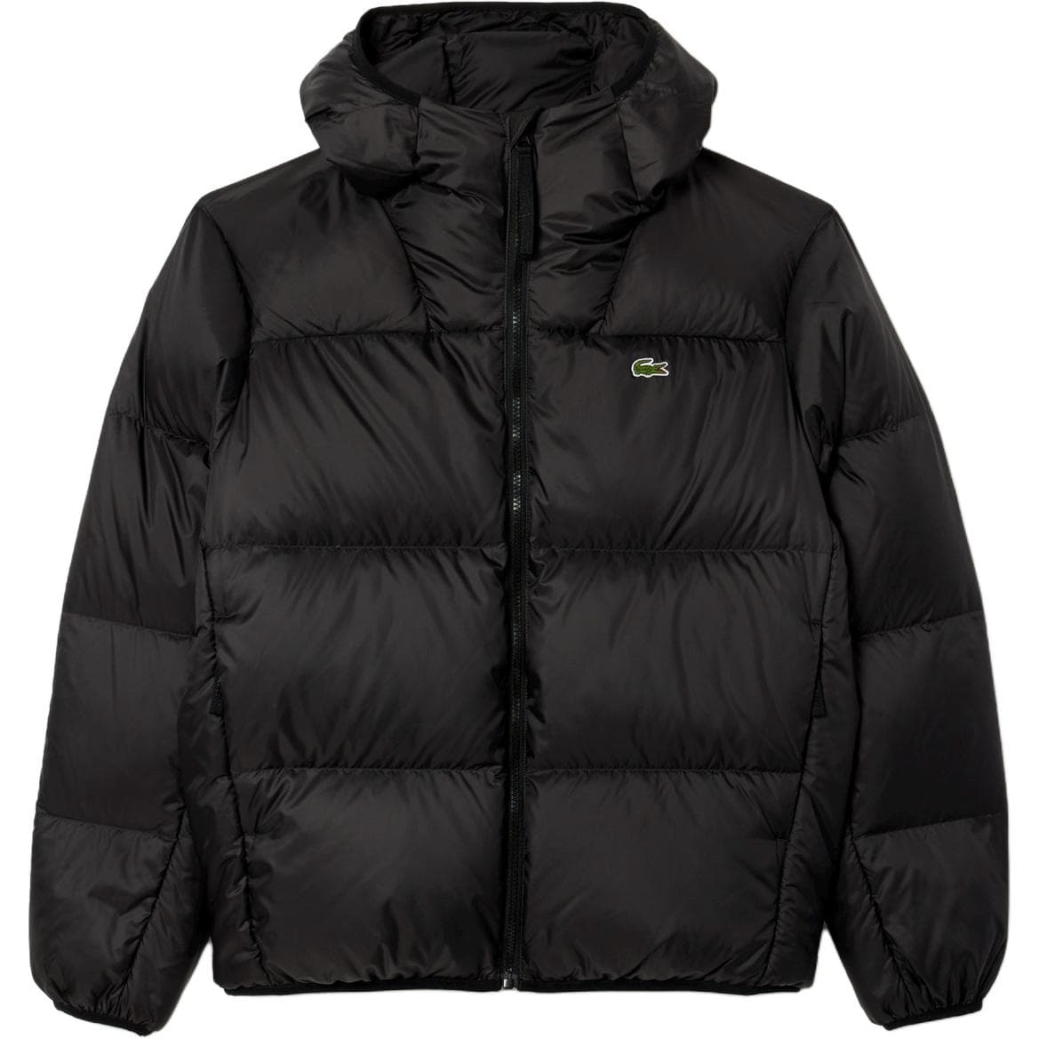 Lacoste Hooded Down Jacket Black
