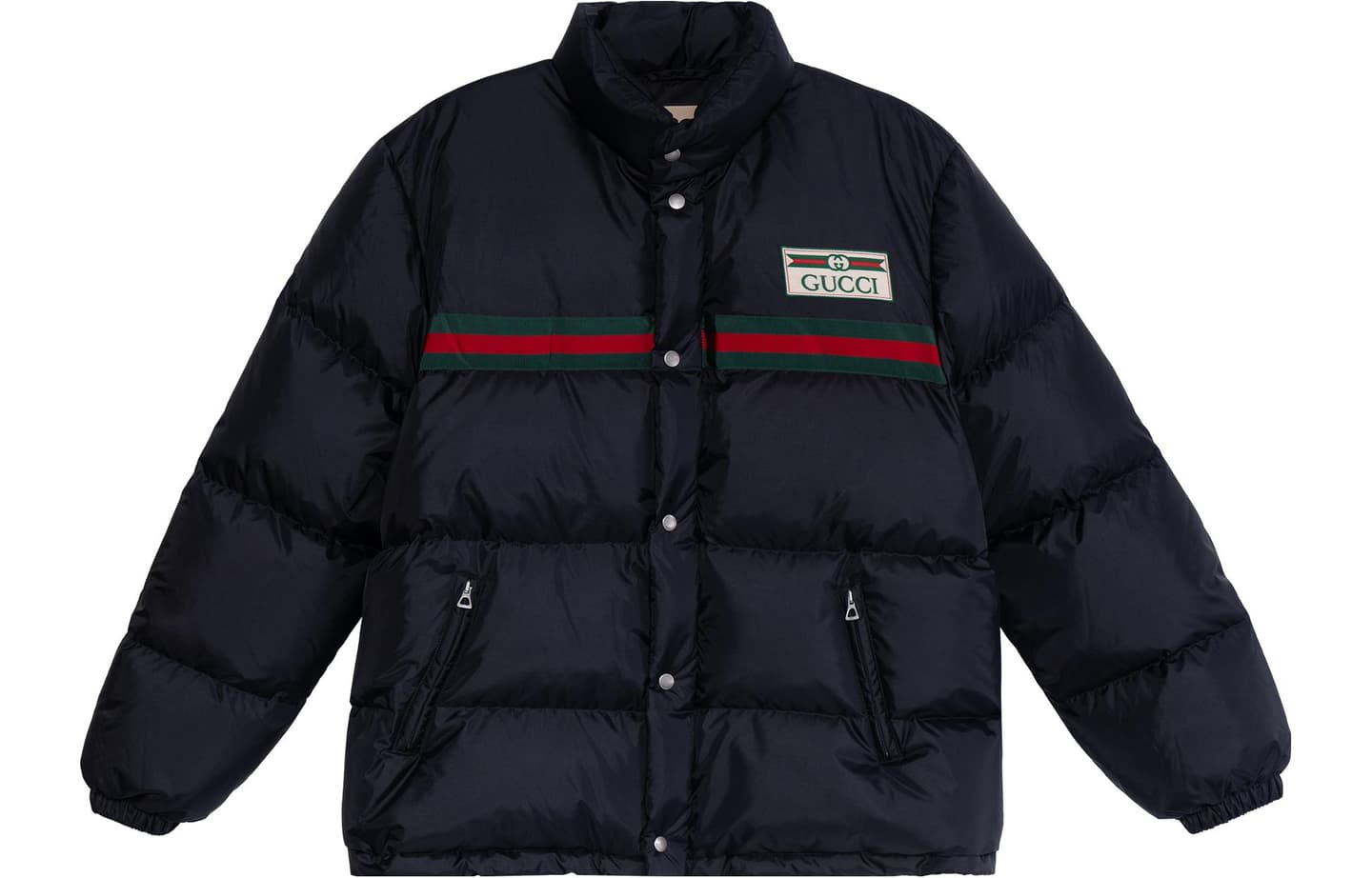 Gucci Puffer Jacket Black