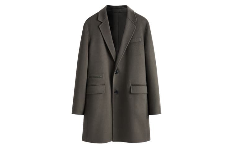 PEACEBIRD MEN Wool Coat