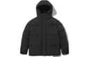 The North Face Logo Print Down Jacket Black