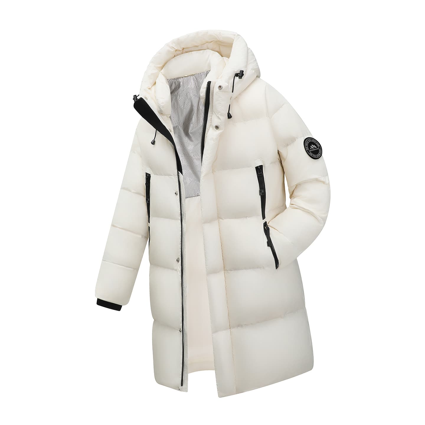 ROBINHOOD Basic Outdoor Hooded Down Jacket