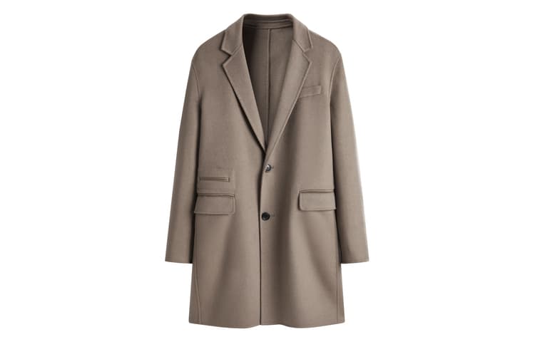 PEACEBIRD MEN Wool Coat