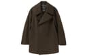 UNIQLO x Jil Sander FW20 Double-Breasted Coat Olive