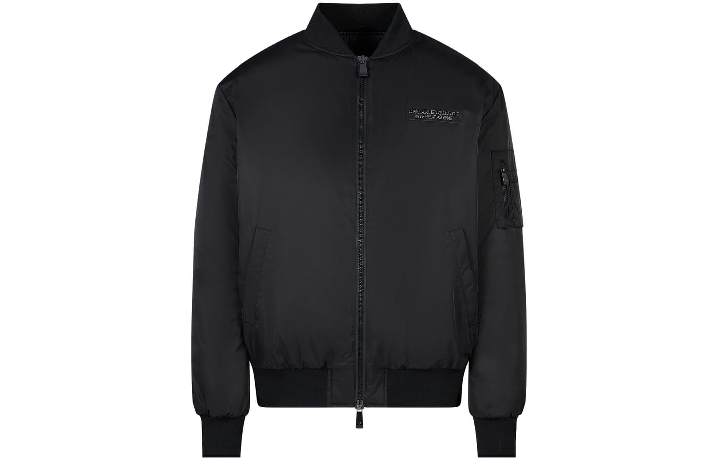 Armani Exchange FW23 Black Cotton Jacket