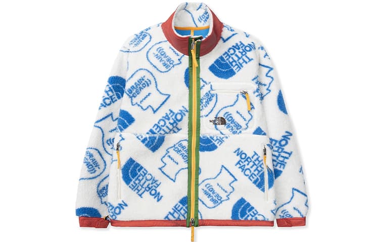 The North Face x Brain Dead Fleece Jacket White