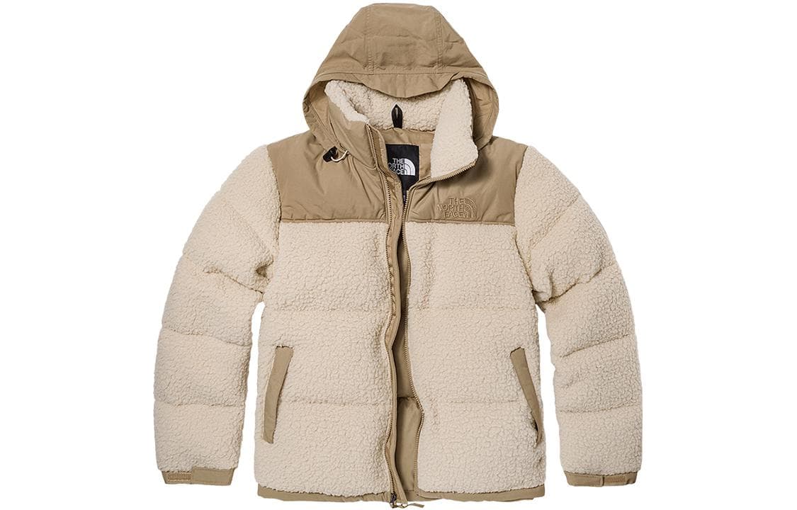 The North Face Logo Print Puffer Jacket
