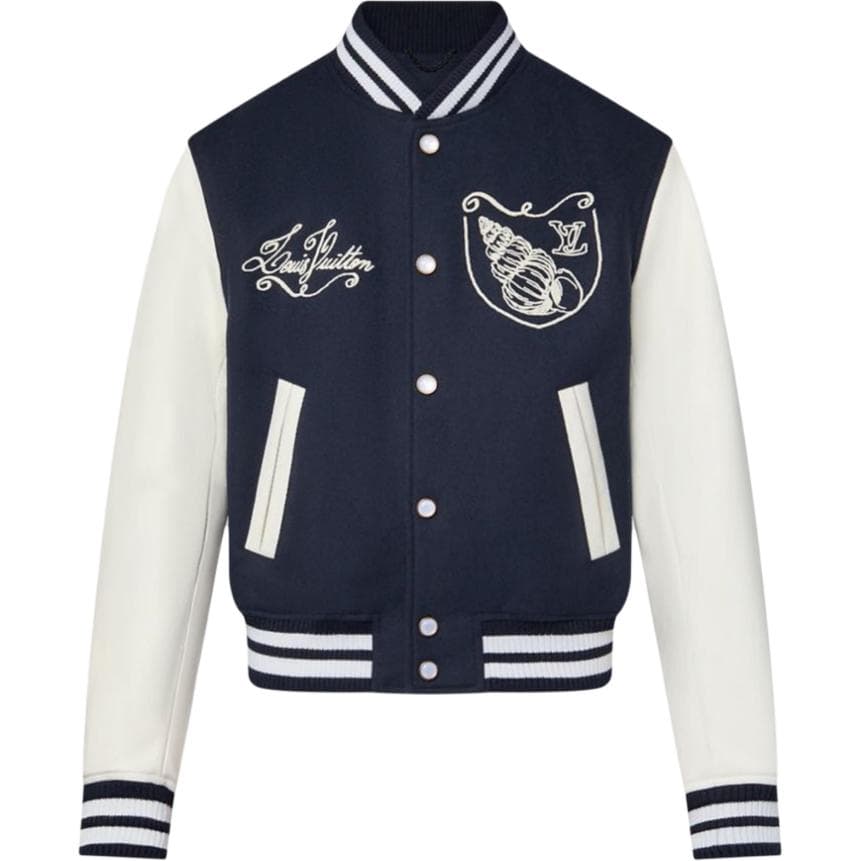 Louis Vuitton SS24 Navy Bomber Jacket