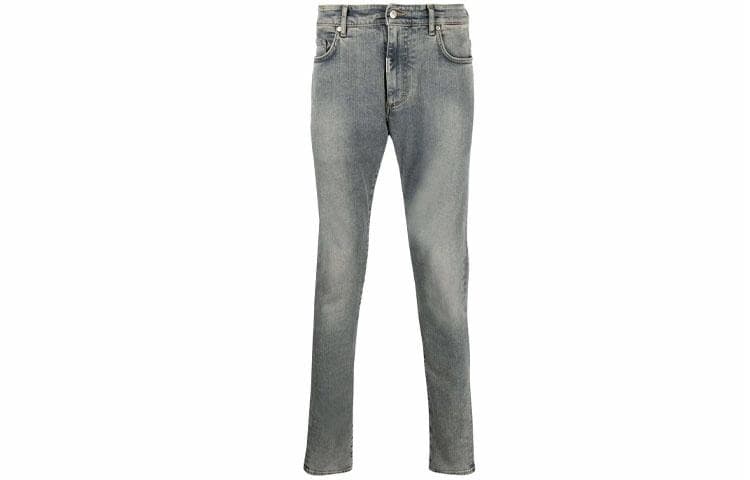 REPRESENT FW21 Logo Skinny Jeans Blue
