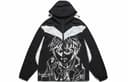 Guuka Hooded Zip-Up Jacket Black