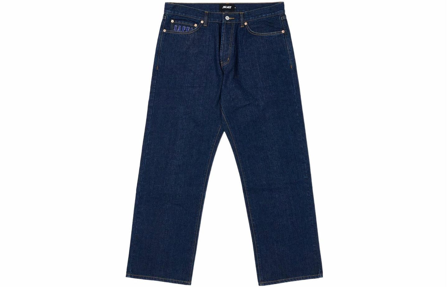 PALACE Baggies Jeans Indigo Rinse Wash