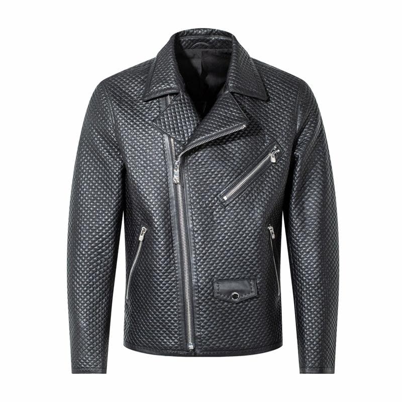 Andrew Mackenzie Biker Jacket Black