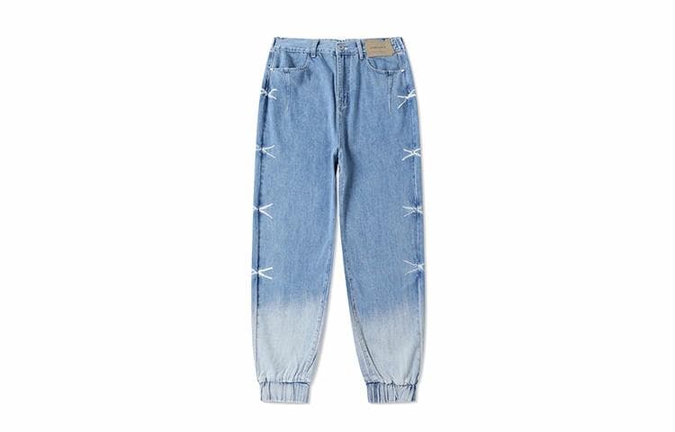 LAMLICKA Denim Joggers Blue