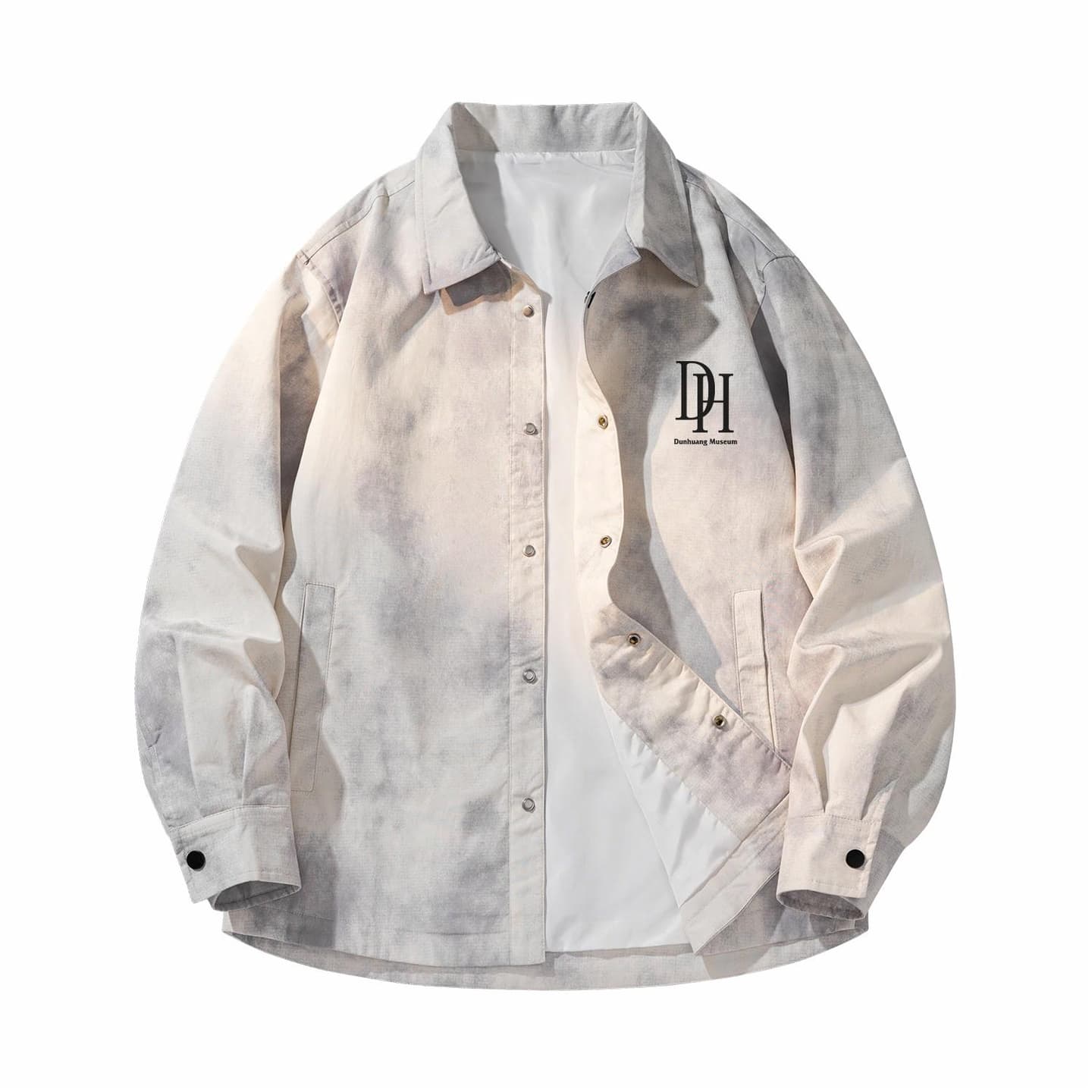 Dunhuang Museum Tie-Dye Logo Jacket
