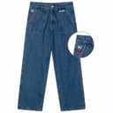 MIND ERROR Logo Jeans