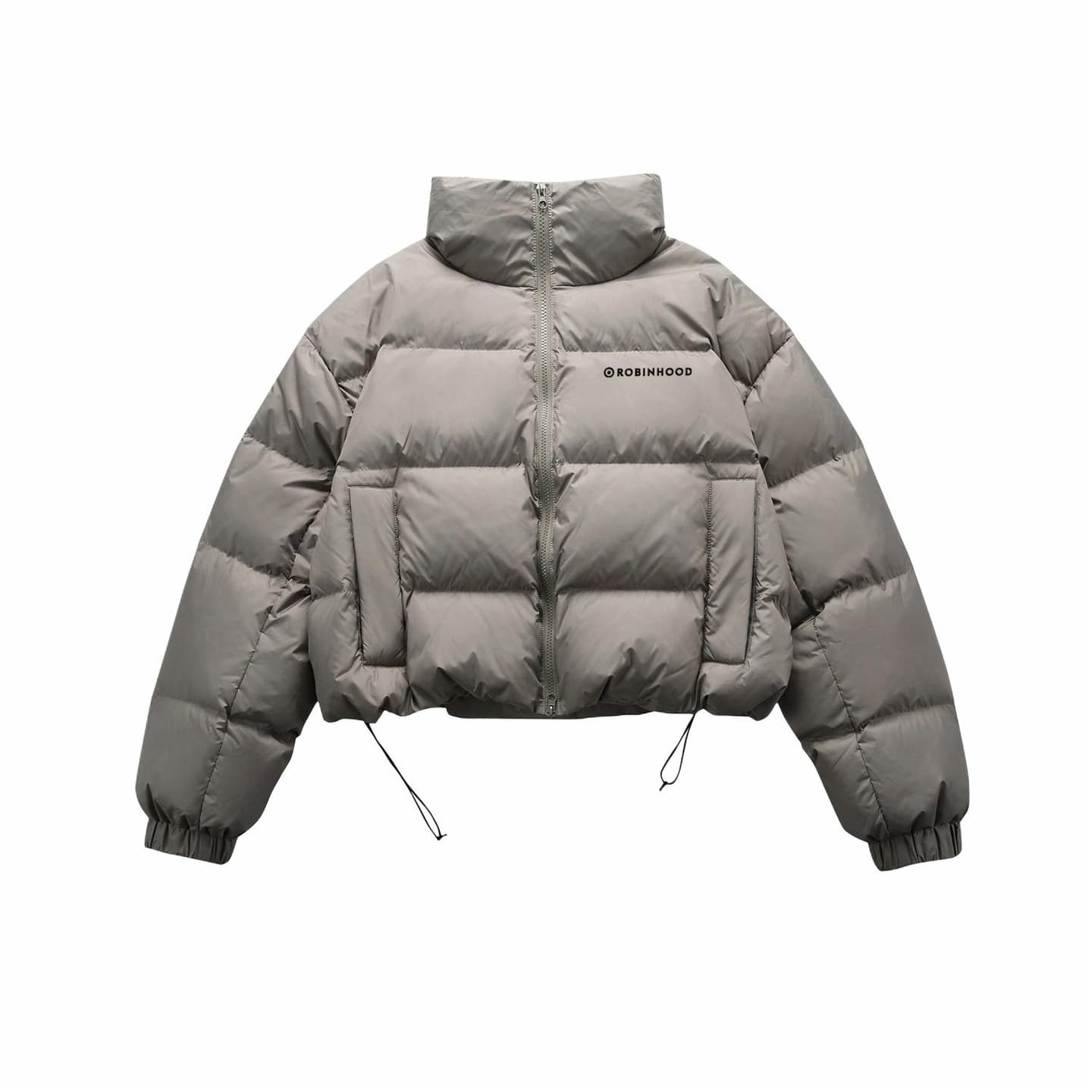 ROBINHOOD Basic Down Jacket Gray