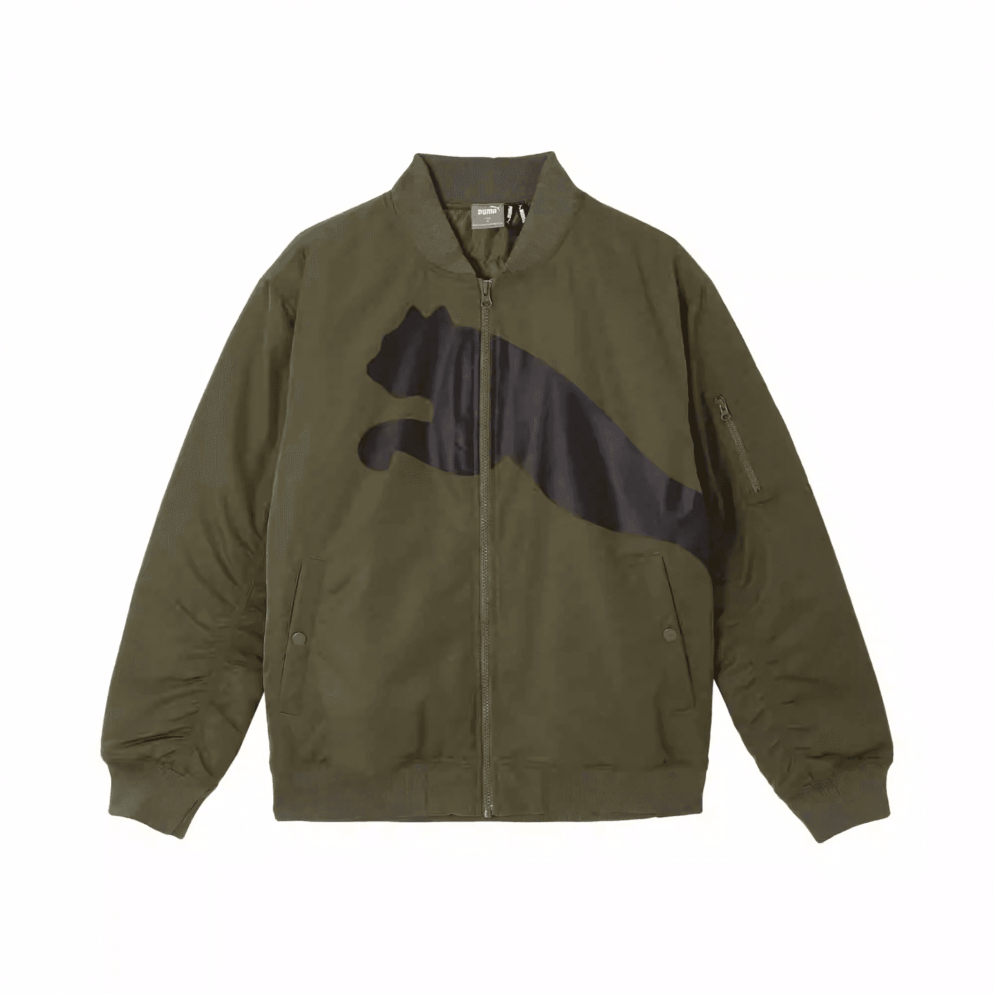 PUMA LOGO BOMBER JACKET logo