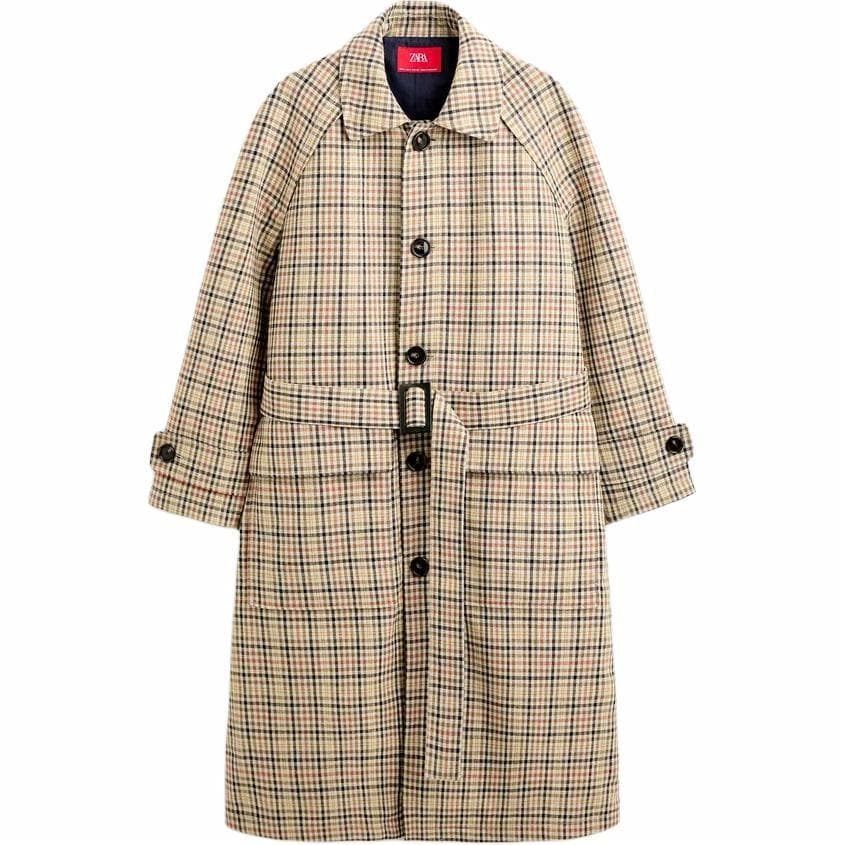 ZARA x Harry Lambert FW24 Brown Coat