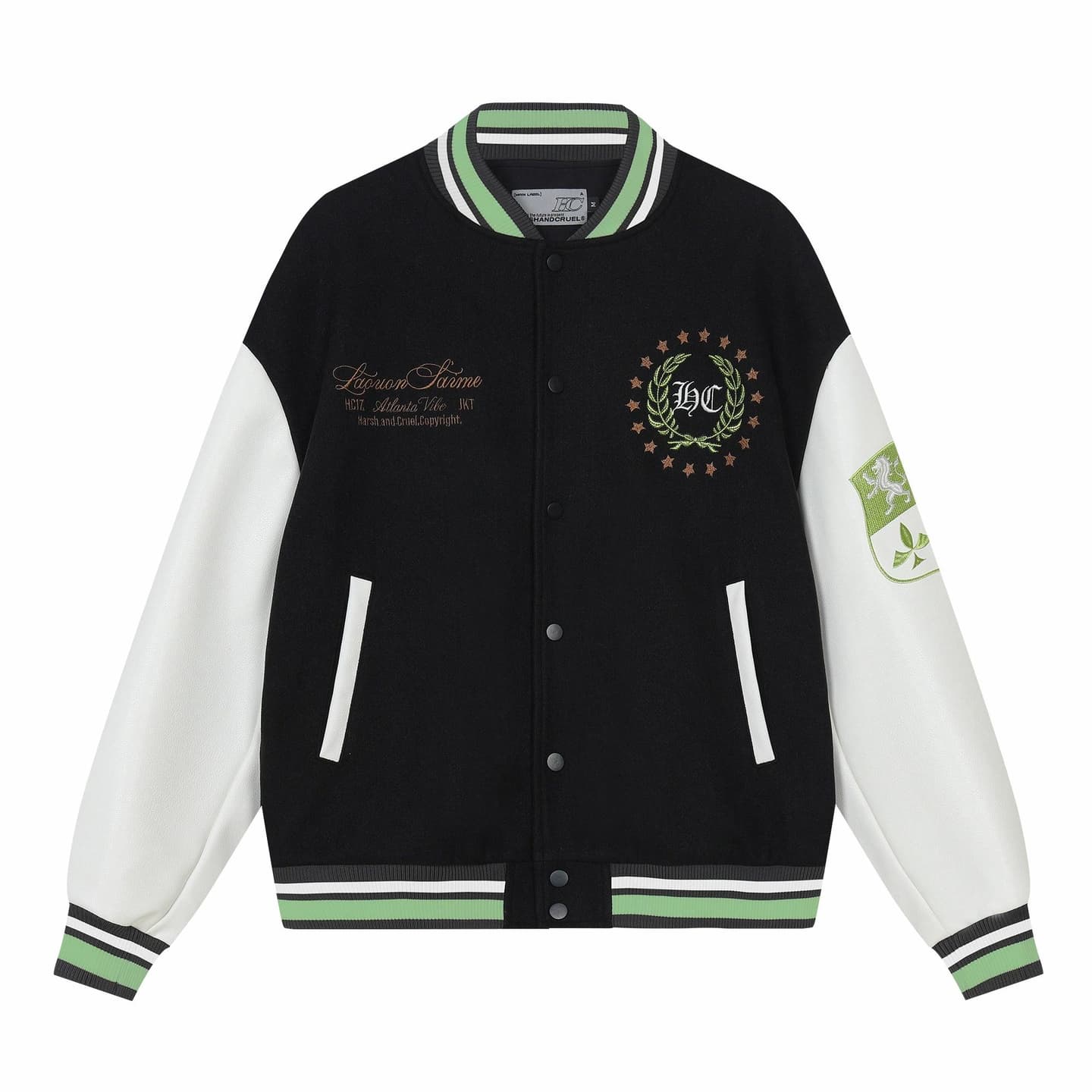 HARSH AND CRUEL Varsity Jacket