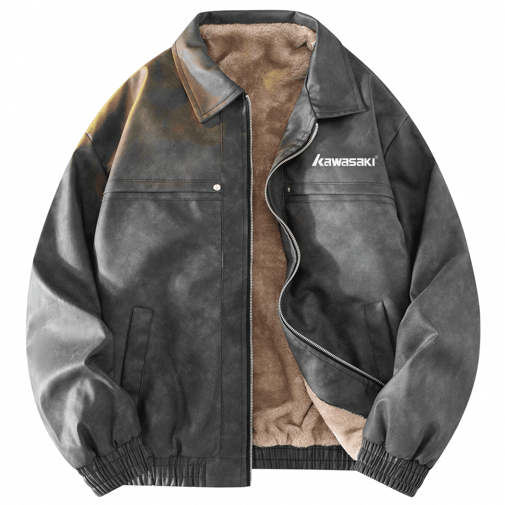 Kawasaki Retro Zip-Up Jacket