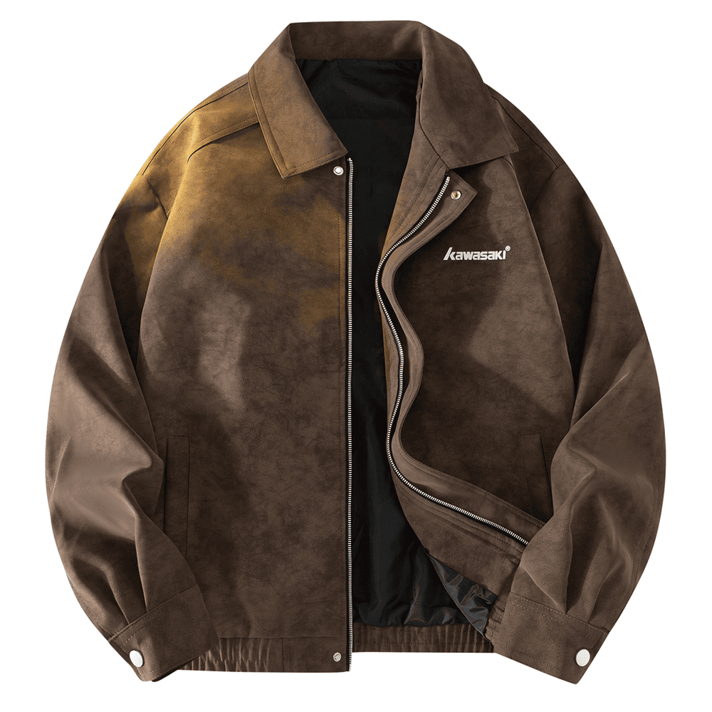 Kawasaki Retro Logo Zip Jacket