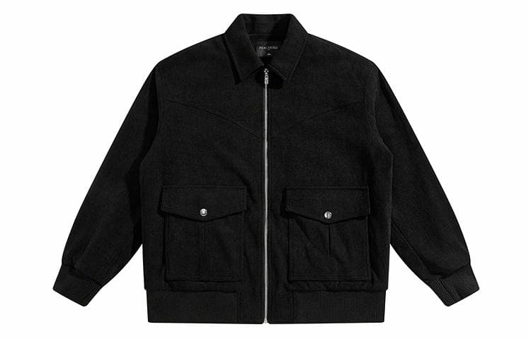 PEACEBIRD MEN Textured Executive Fashion Jacket