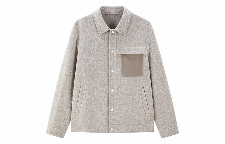 PEACEBIRD MEN Colorblock Blazer Jacket