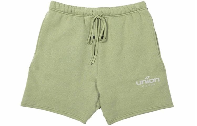 Fear of God Essentials x Union LA FW21 Vintage Short Green Logo