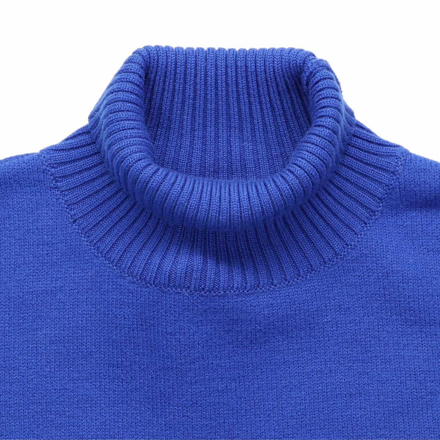 AMIPARIS FW21 Logo Knit Wool Sweater Blue