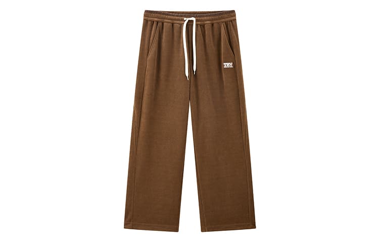 PEACEBIRD MEN Chenille Knit Sweatpants