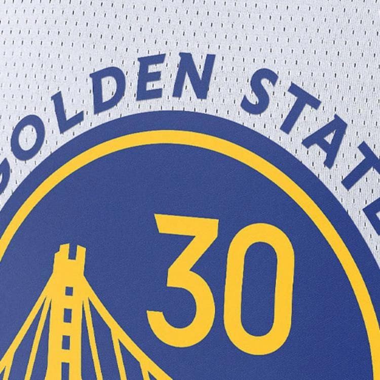 Nike NBA Warriors Curry 30 Fan Jersey White