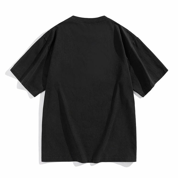 PEACEBIRD MEN Vintage Print T-Shirt