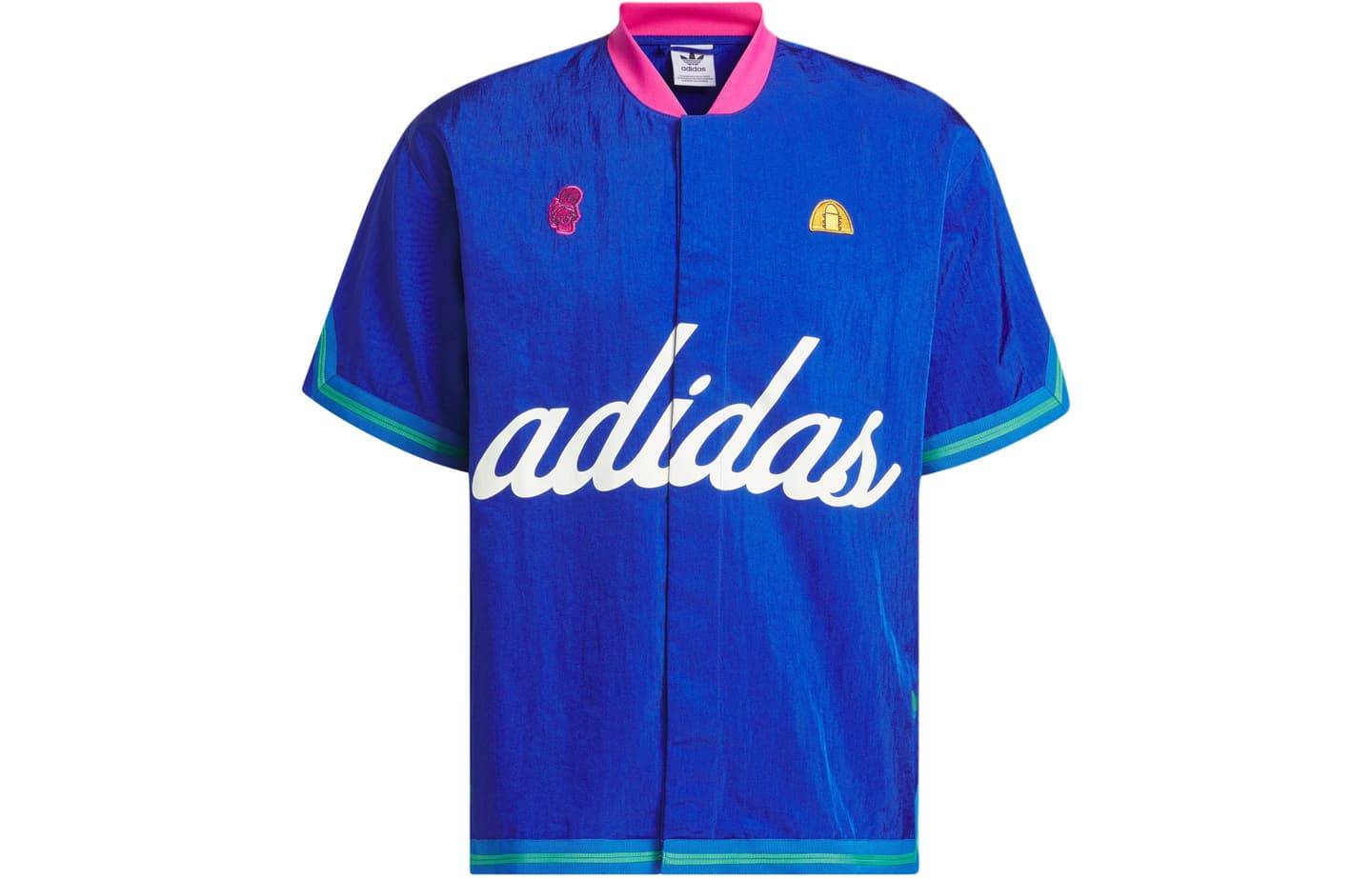 adidas originals HOOP YORK CITY WARM-UP TOP logo