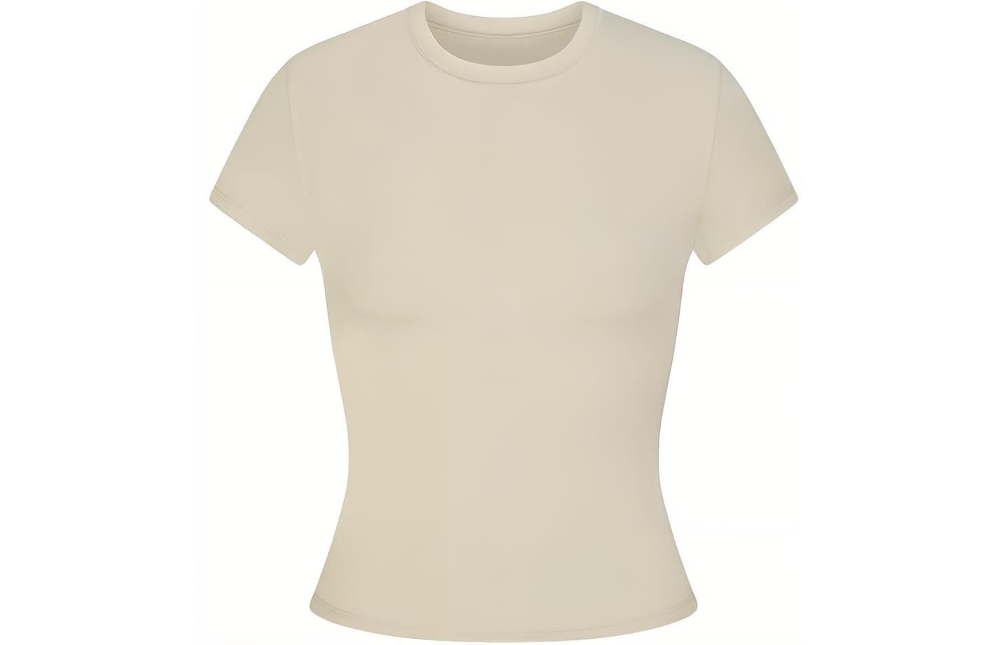 SKIMS FITS EVERYBODY T-SHIRT TALC