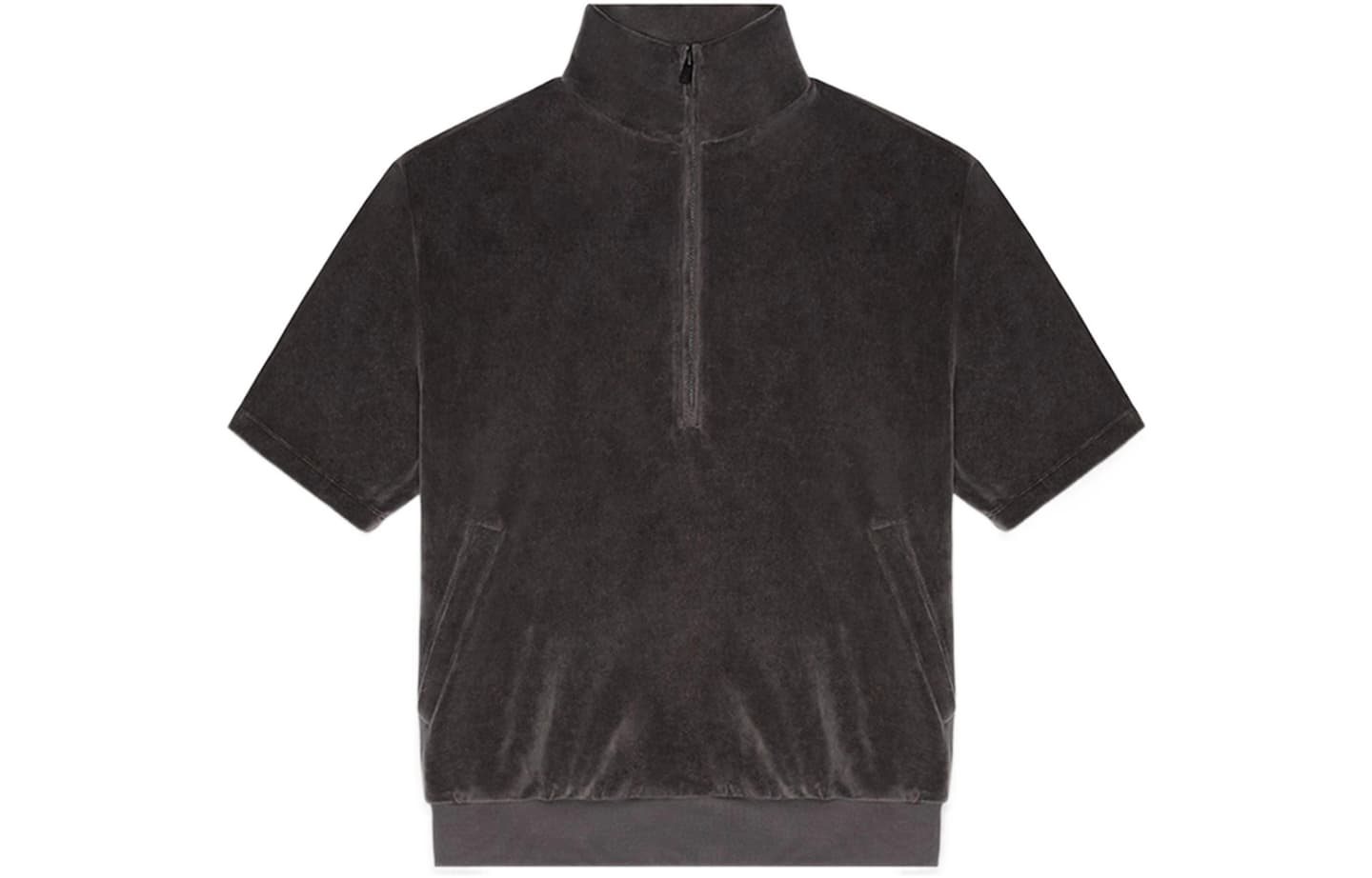 Fear of God Essentials SS22 Women's Velour mockneck Iron