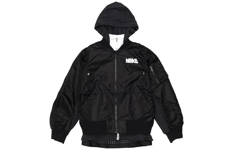 Nike x Sacai Dual-Layer Jacket Black