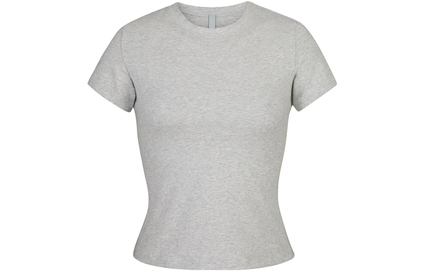 SKIMS Cotton Jersey T-Shirt Light Heather Grey