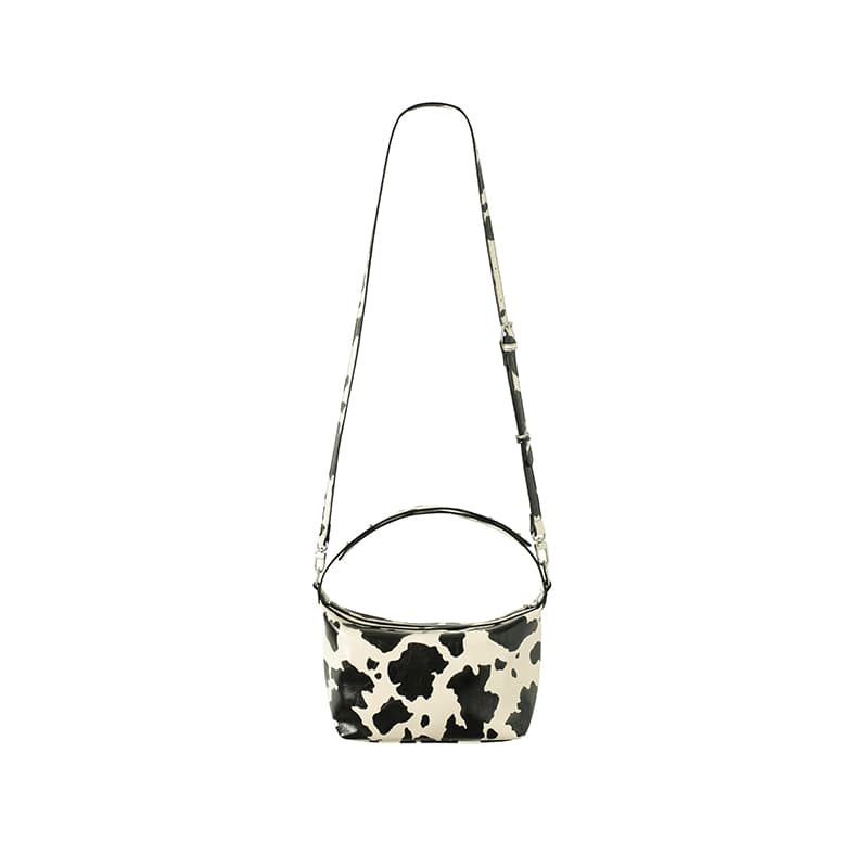 Crying Center Cow Print Handbag
