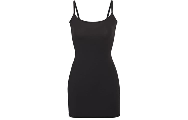 SKIMS Fits Everybody Slip Dress Onyx
