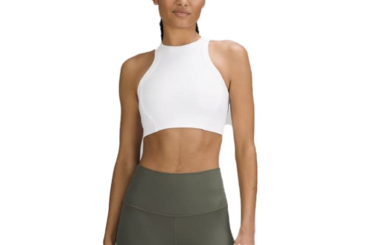 lululemon Ribbed Nulu High-Neck Bra