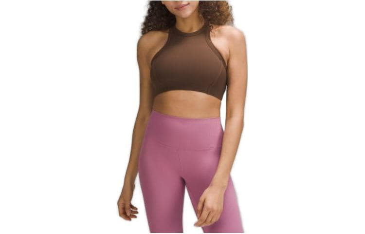 lululemon Ribbed Nulu High-Neck Bra