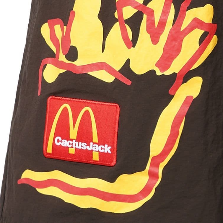 Travis Scott x McDonald's Cactus Jack Shorts Brown