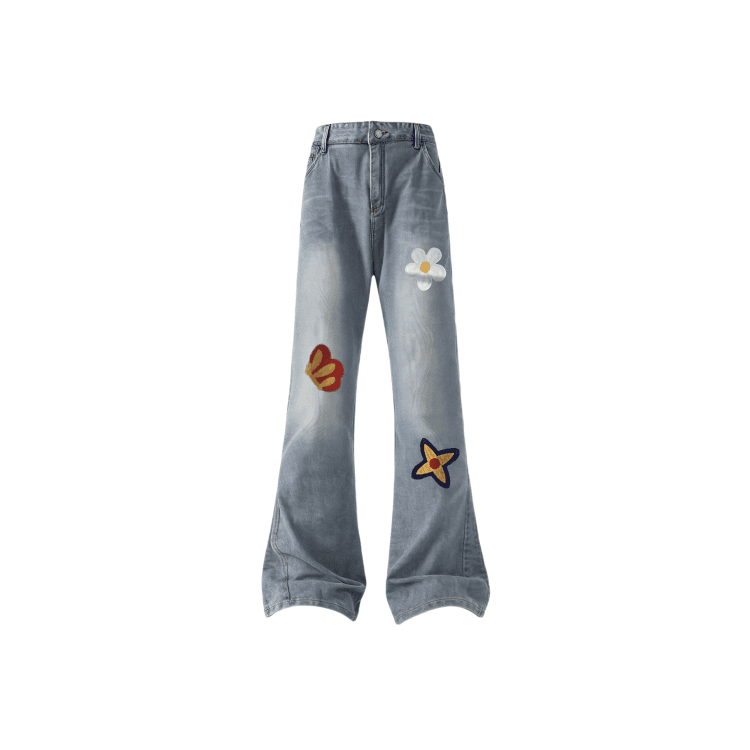 AMBER LIGHT Vintage Floral Jeans