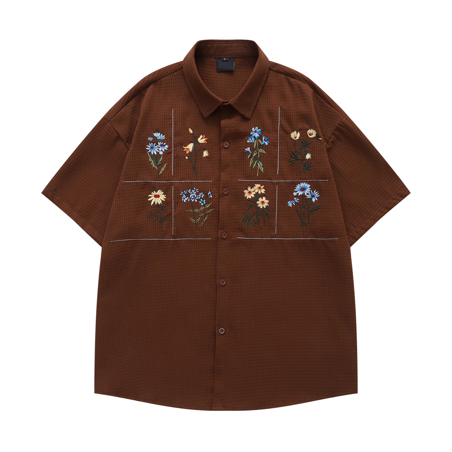 51XXHA Floral Embroidered Shirt