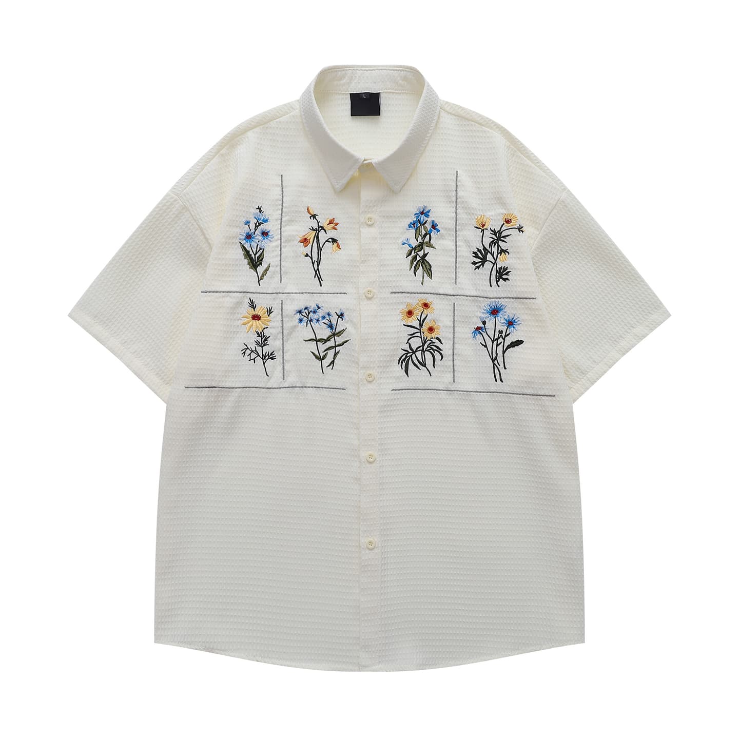 51XXHA Floral Embroidered Shirt