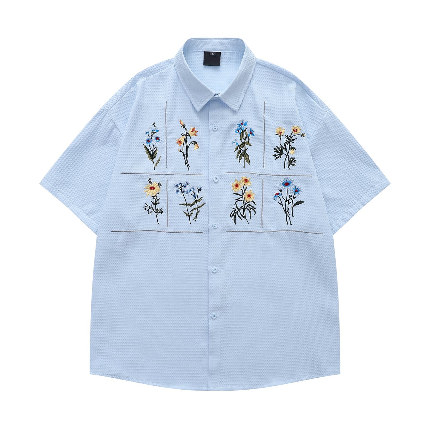 51XXHA Floral Embroidered Shirt