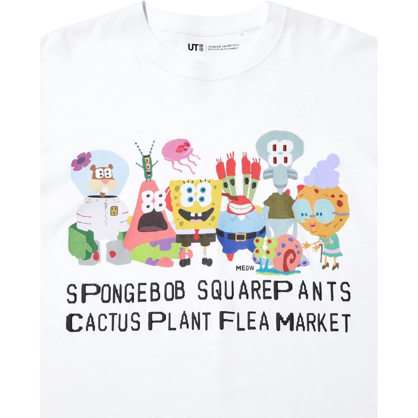 UNIQLO x CPFM x SpongeBob Tee White