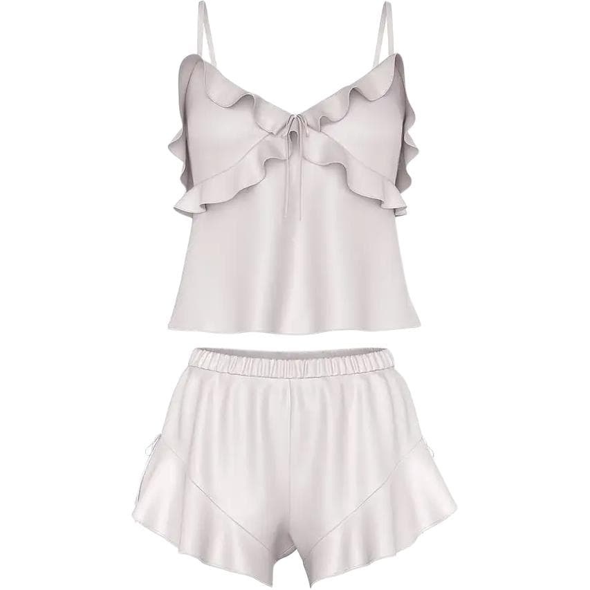 Victoria's Secret Dream Angels Ruffle Shorts Set